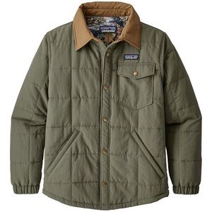 Patagonia Boys’ Quilted Shacket Green